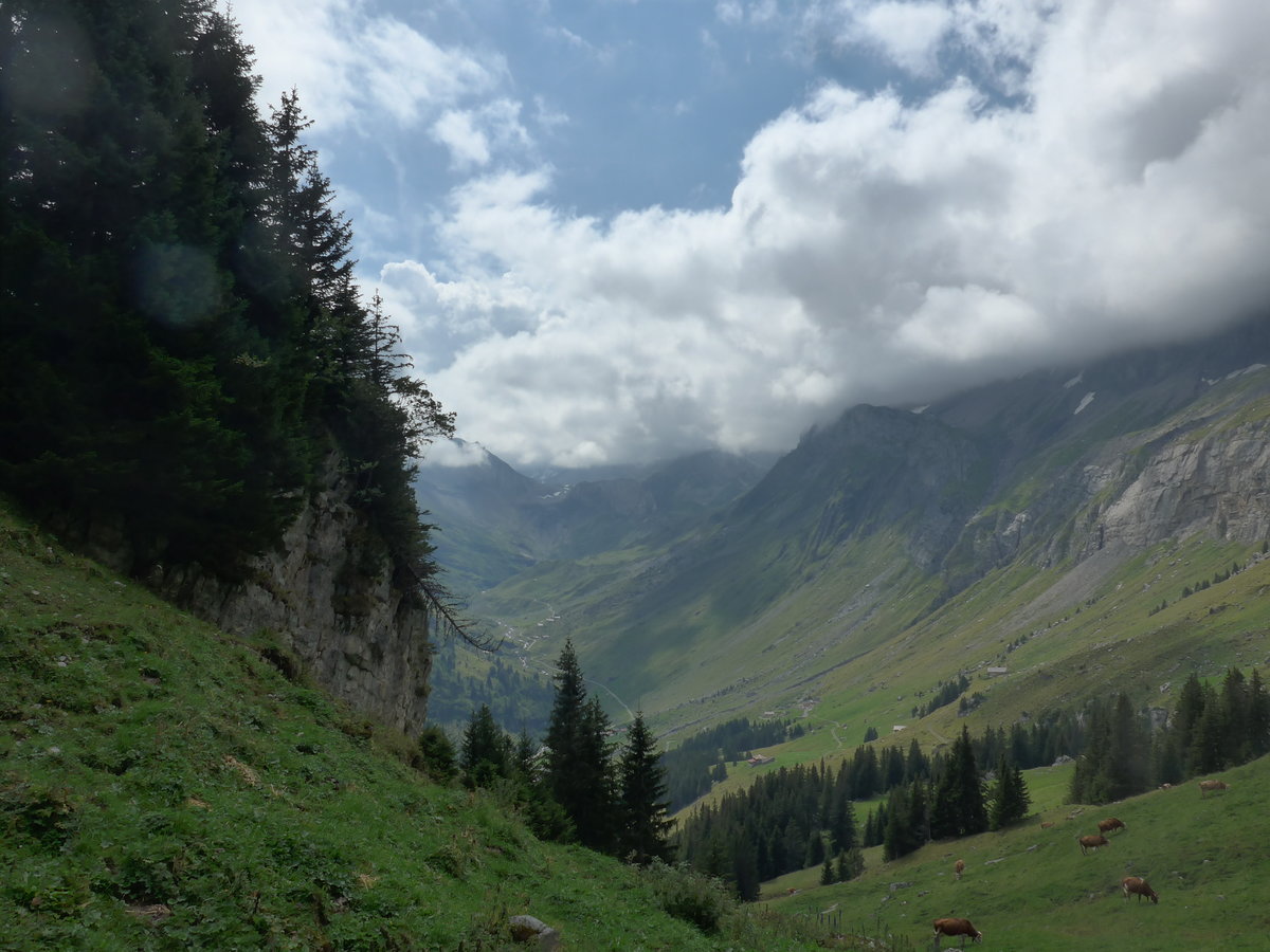 (195'976) - Ausblick vom Rycheb�rgli am 18. August 2018 bei Kandersteg
