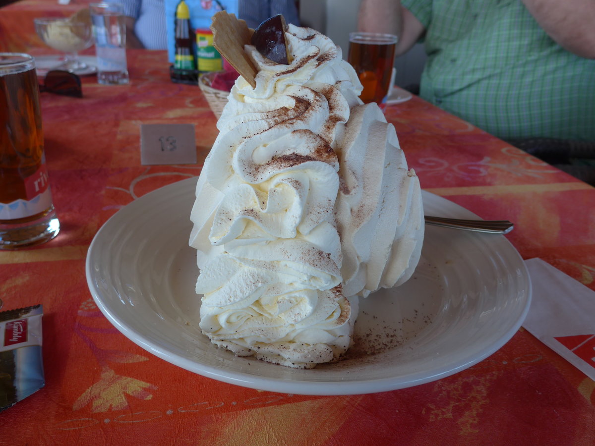 (196'207) - Meiringue am 26. August 2018 im Restaurant Blapbach bei Trubschachen