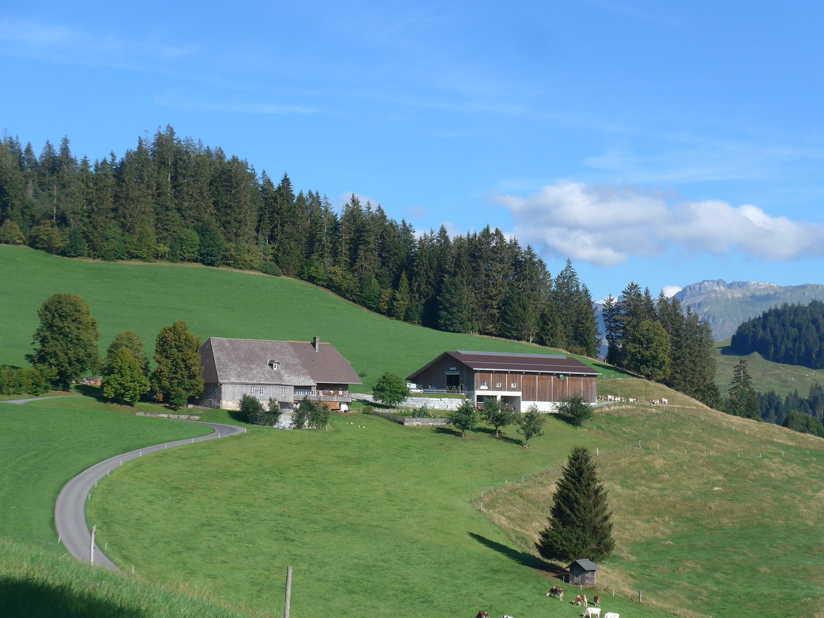 (196'215) - Bauernhof am 26. August 2018 in Blapbach bei Trubschachen