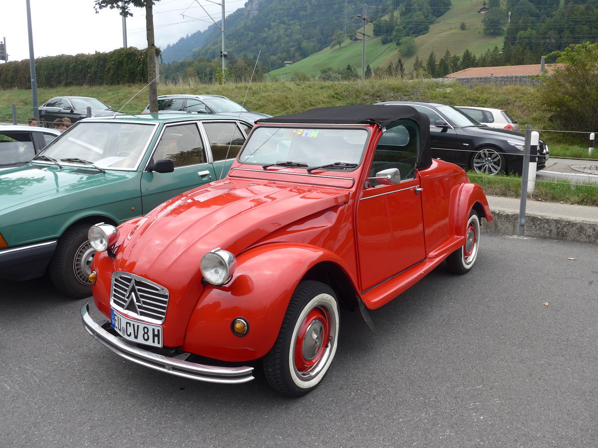 (196'413) - Citro�n - EU-CV 8H - am 2. September 2018 in Reichenbach