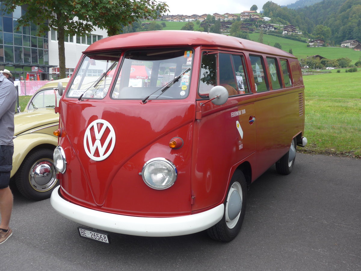 (196'419) - VW-Bus - BE 26'568 - am 2. September 2018 in Reichenbach