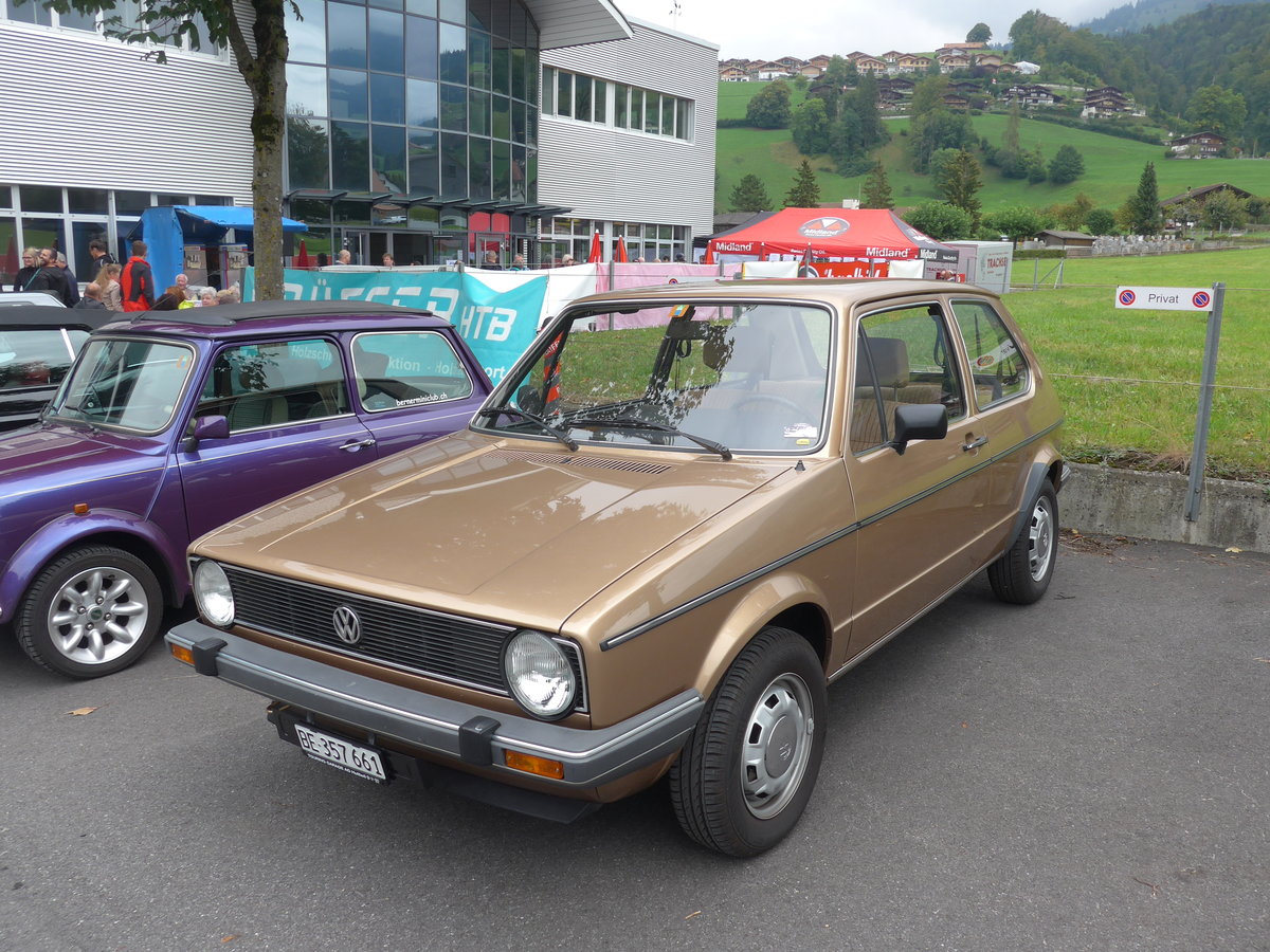 (196'421) - VW-Golf - BE 357'661 - am 2. September 2018 in Reichenbach
