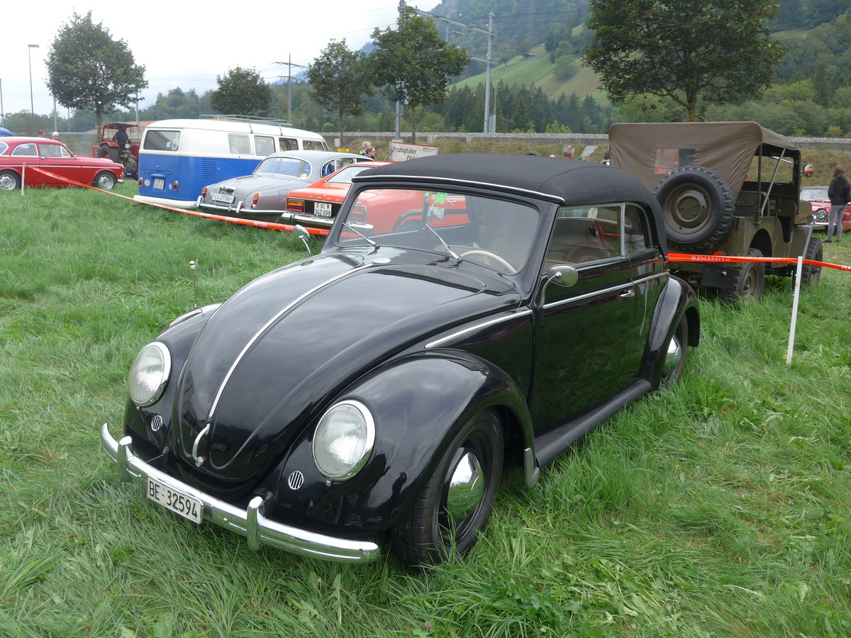 (196'435) - VW-K�fer - BE 32'594 - am 2. September 2018 in Reichenbach