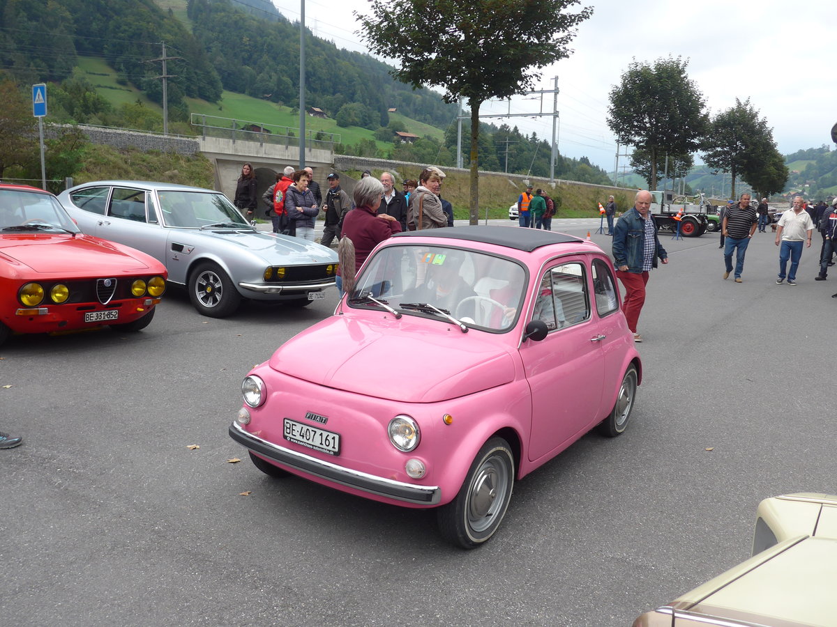 (196'443) - Fiat - BE 407'161 - am 2. September 2018 in Reichenbach