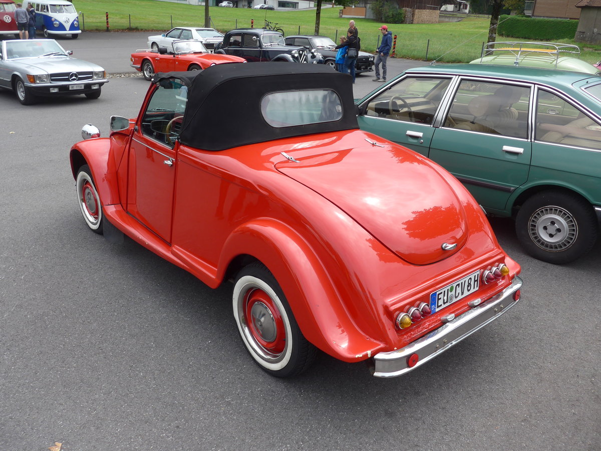 (196'450) - Citro�n - EU-CV 8H - am 2. September 2018 in Reichenbach