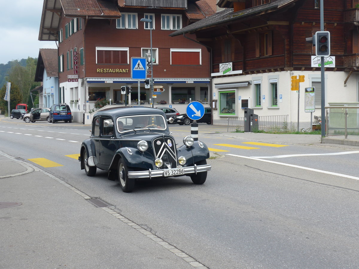 (196'456) - Citro�n - VS 32'286 - am 2. September 2018 beim Bahnhof Reichenbach