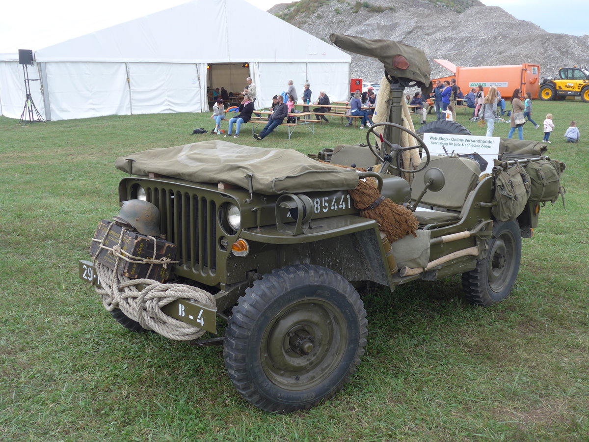(196'464) - Willys am 2. September 2018 in Thun, Allmend
