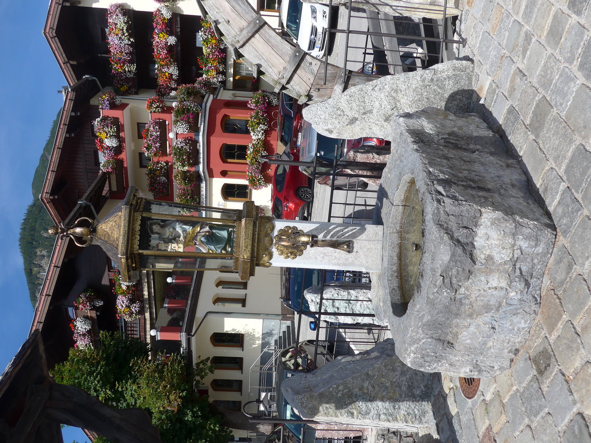 (196'790) - Brunnen am 11. September 2018 in Pertisau