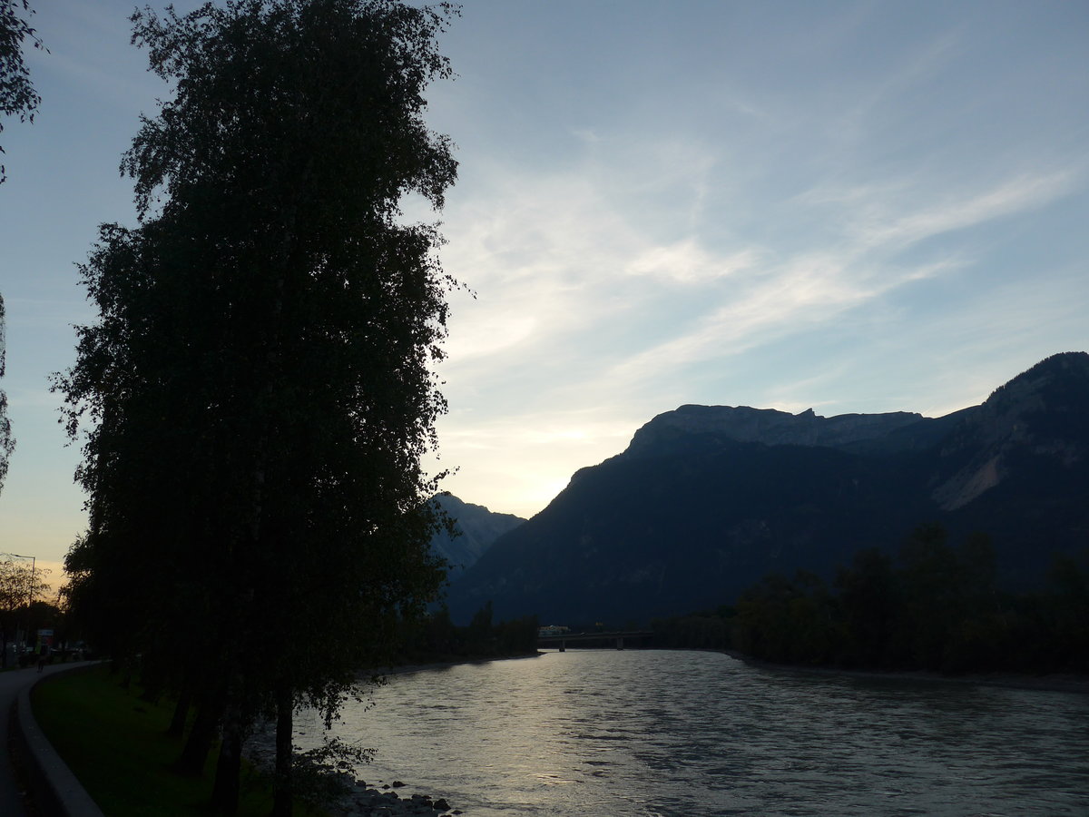 (196'870) - Der Inn am 11. September 2018 bei Rattenberg