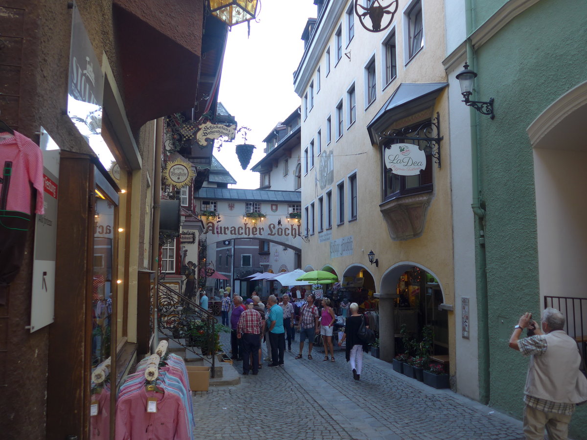 (196'923) - In der Altstadt von Kufstein am 12. September 2018