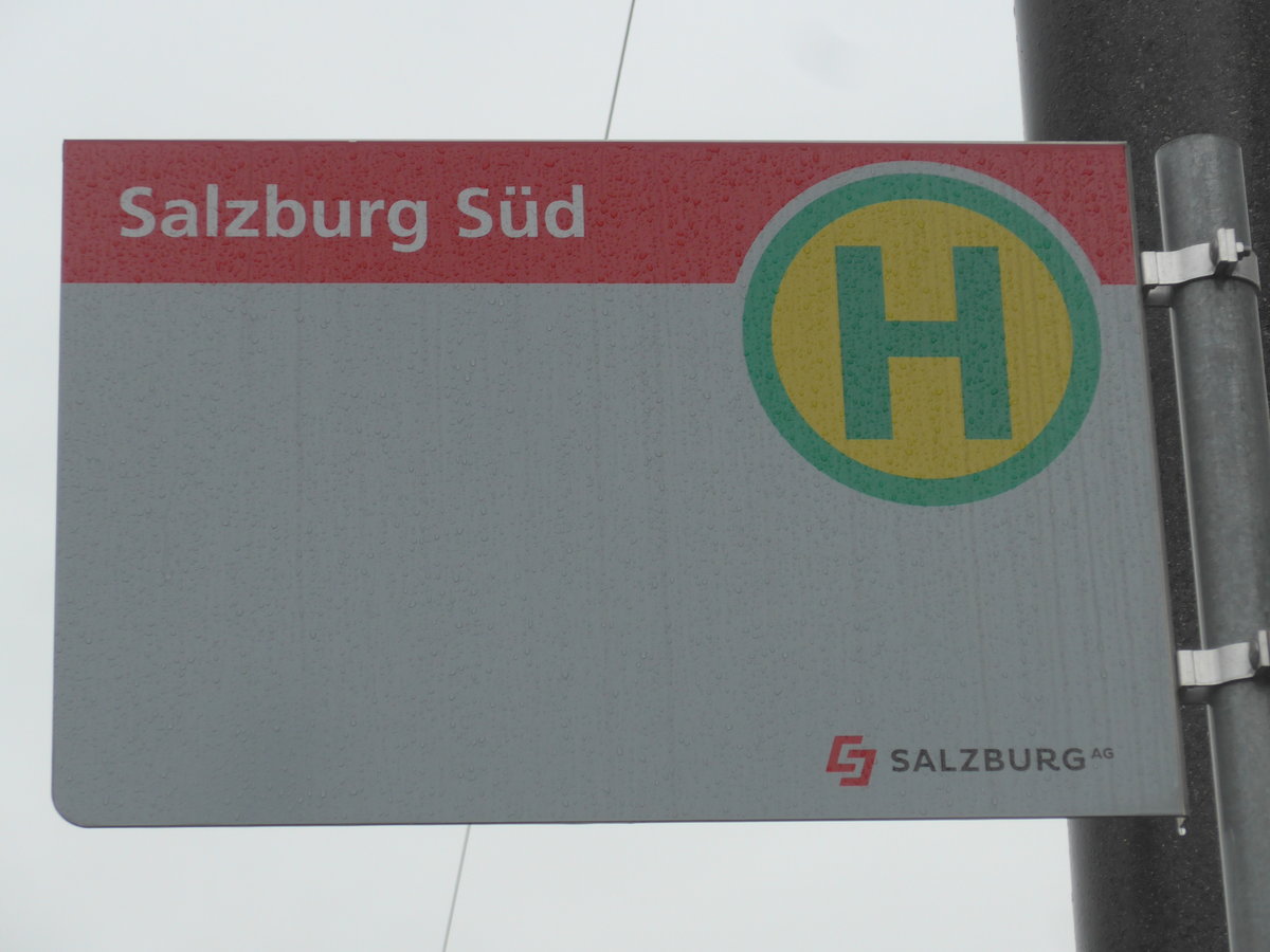 (197'414) - Bus-Haltestelle - Salzburg, Salzburg S�d - am 14. September 2018
