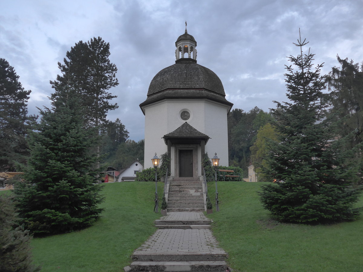 (197'607) - Stille-Nacht-Kapelle am 15. September 2018 in Oberndorf