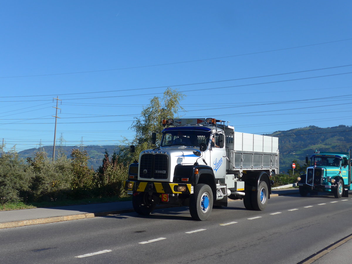(198'188) - Saurer - SG 155'410 - am 13. Oktober 2018 in Bilten, Sch�niserstrasse