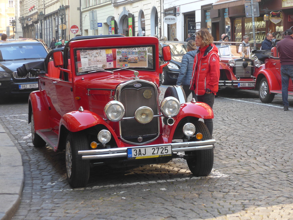 (198'411) - Ford - 3AJ 2725 - am 18. Oktober 2018 in Praha