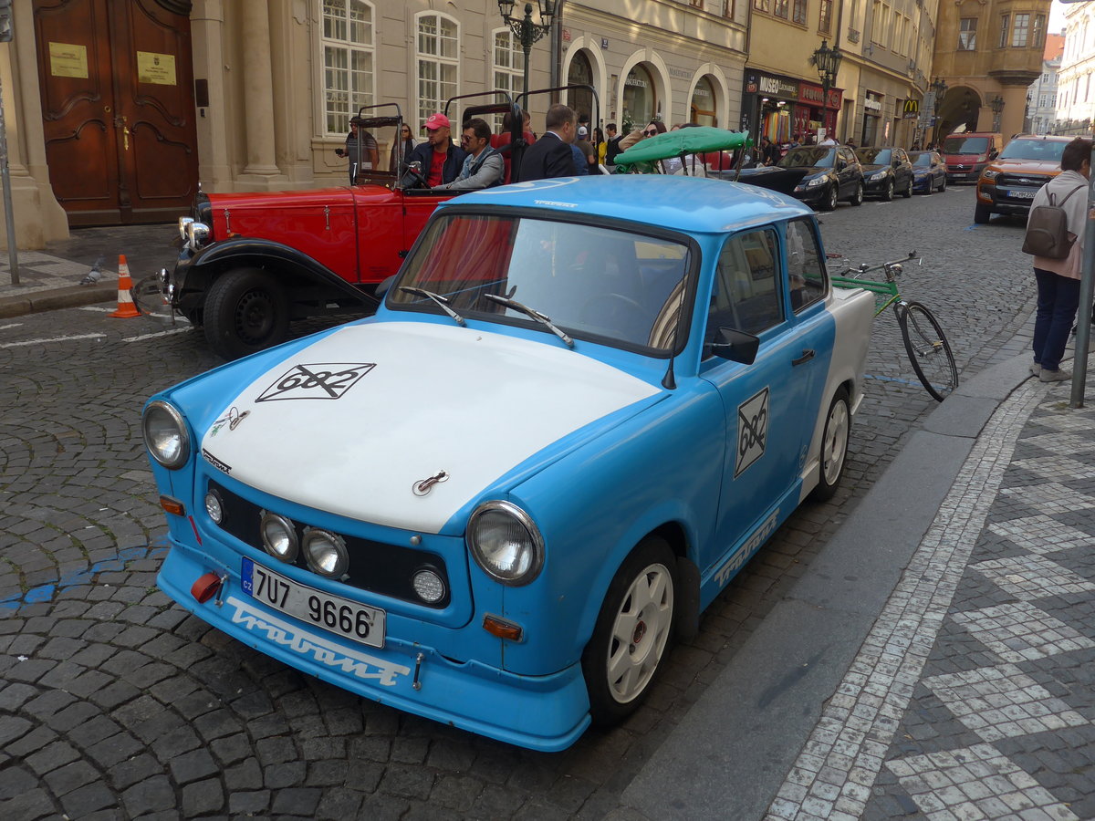 (198'413) - Trabant - 7U7 9666 - am 18. Oktober 2018 in Praha