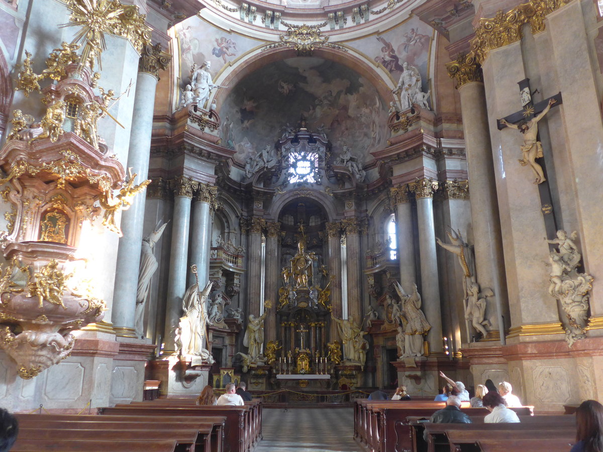 (198'418) - In der St. Nikolaus-Kirche am 18. Oktober 2018 in Praha