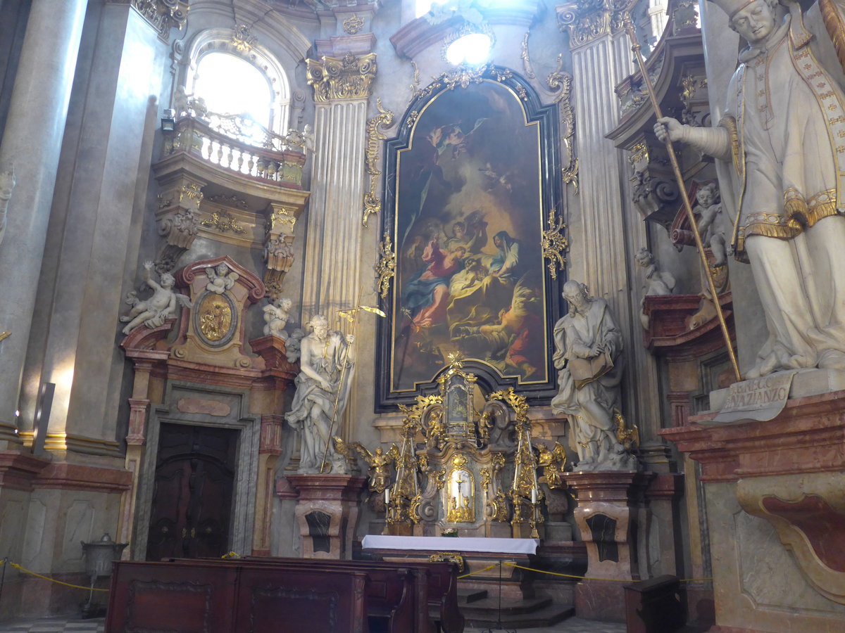 (198'422) - In der St. Nikolaus-Kirche am 18. Oktober 2018 in Praha