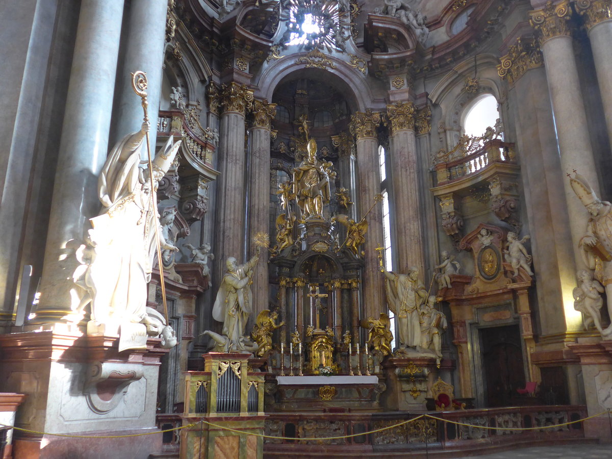 (198'423) - In der St. Nikolaus-Kirche am 18. Oktober 2018 in Praha