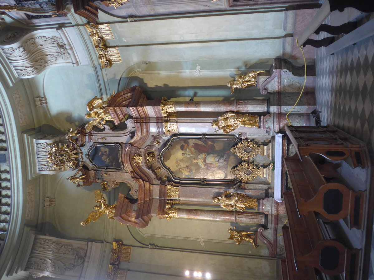 (198'427) - In der St. Nikolaus-Kirche am 18. Oktober 2018 in Praha