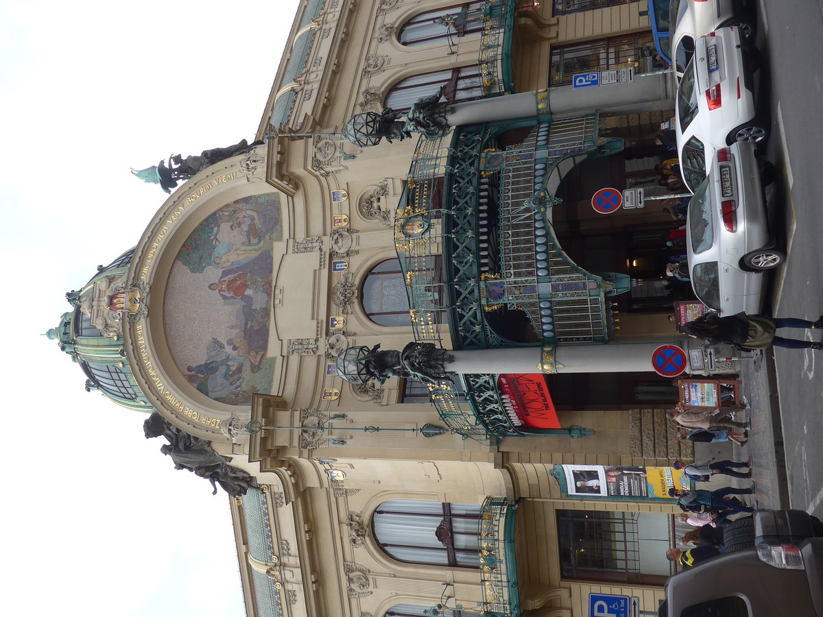 (198'640) - Das Gemeindehaus am 19. Oktober 2018 in Praha