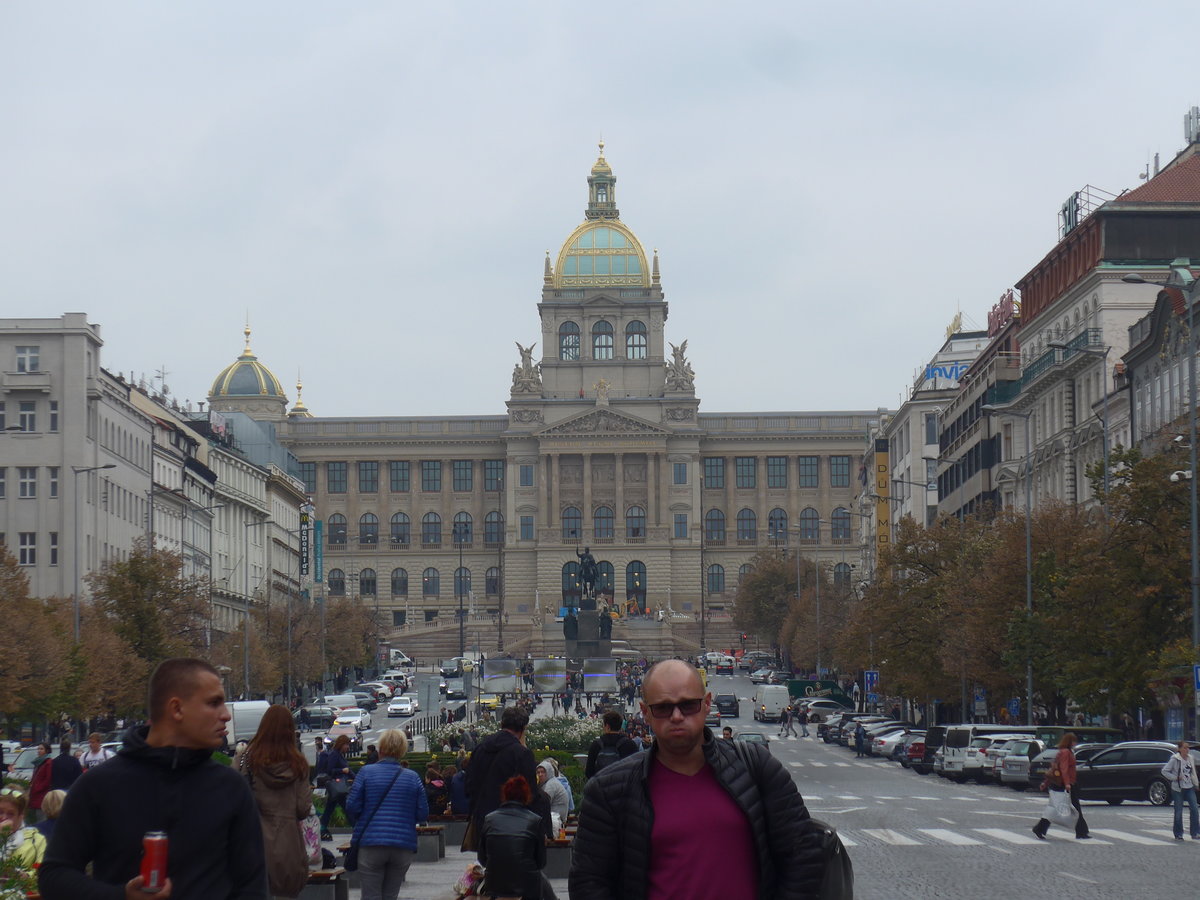 (198'647) - Das Nationalmuseum am 19. Oktober 2018 in Praha