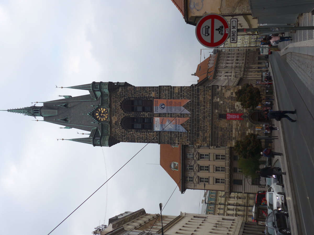 (198'662) - Der Heinrichsturm am 19. Oktober 2018 in Praha