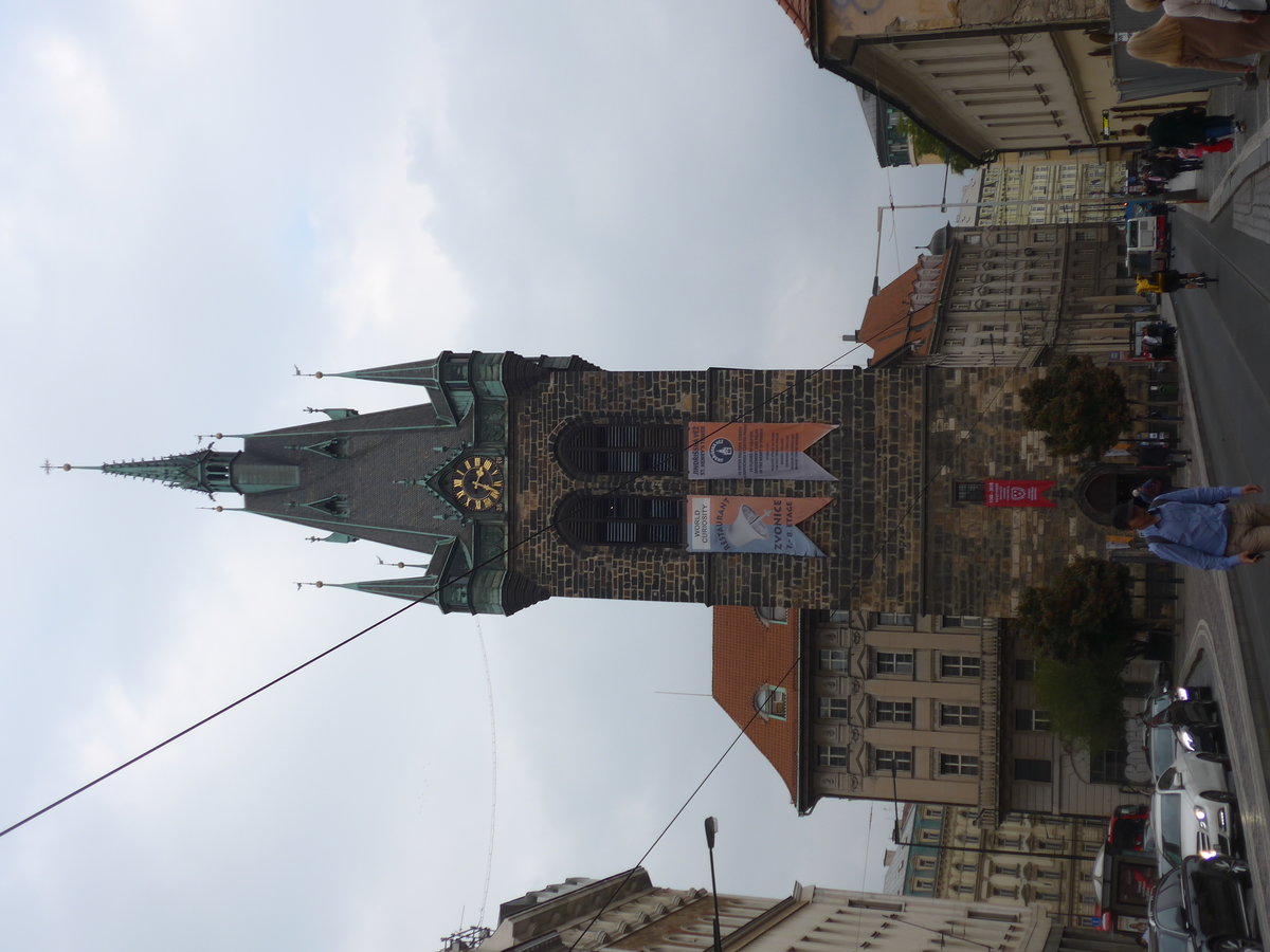 (198'663) - Der Heinrichsturm am 19. Oktober 2018 in Praha