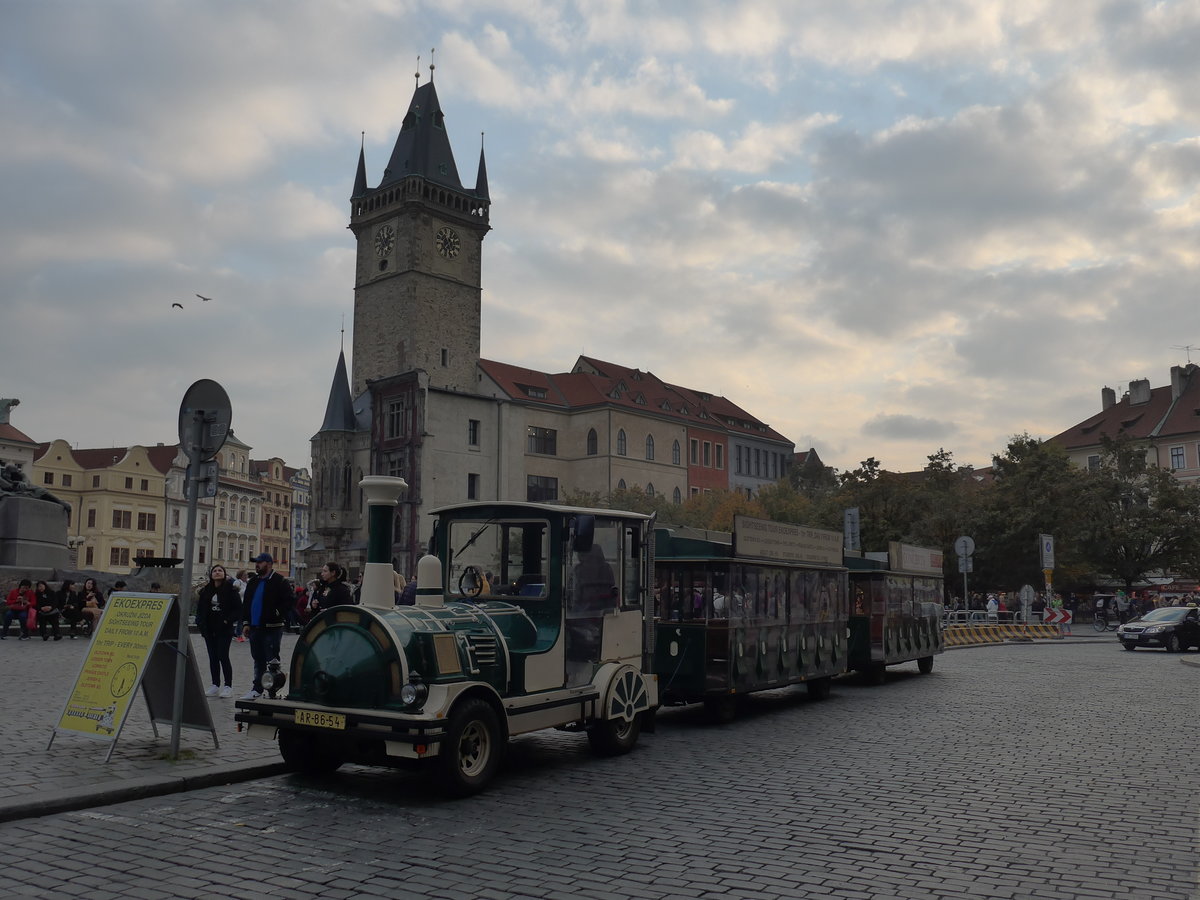 (198'749) - Prager Touristen-Z�gli - AR 86-54 - am 19. Oktober 2018 in Praha