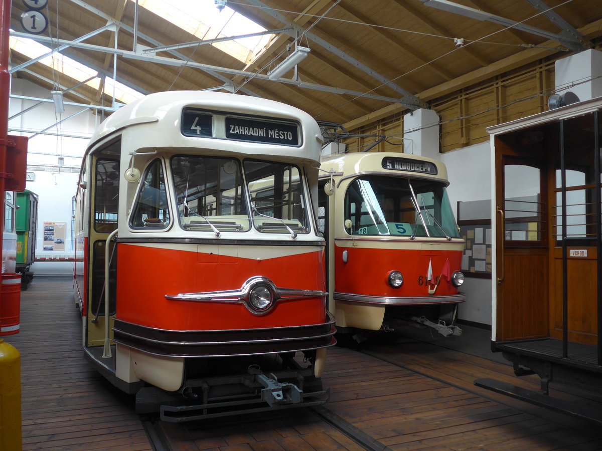 (198'790) - DPP-Tram - Nr. 6002 - am 20. Oktober 2018 in Praha, �PNV-Museum