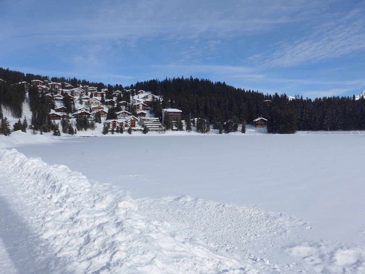 (201'264) - Der Obersee am 19. Januar 2019 in Arosa