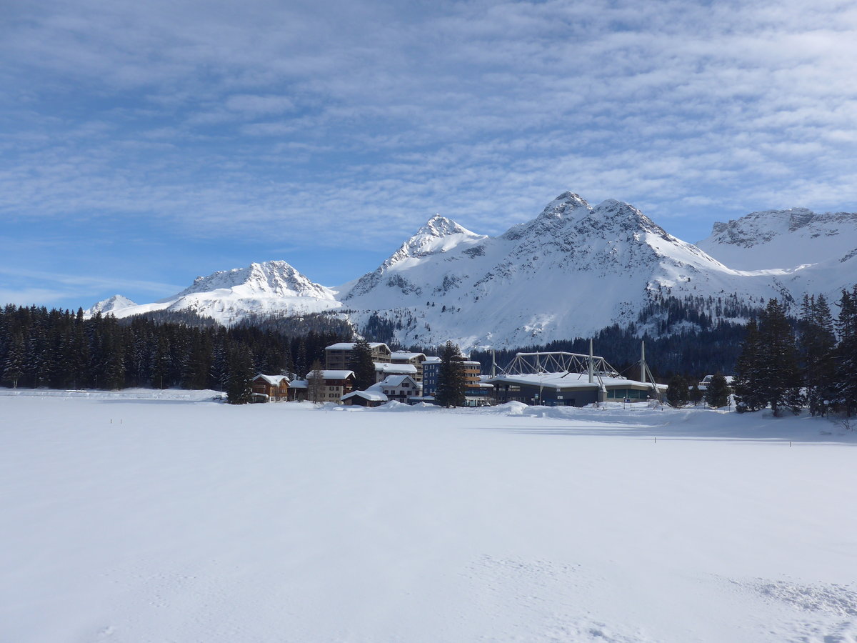 (201'265) - Der Obersee am 19. Januar 2019 in Arosa