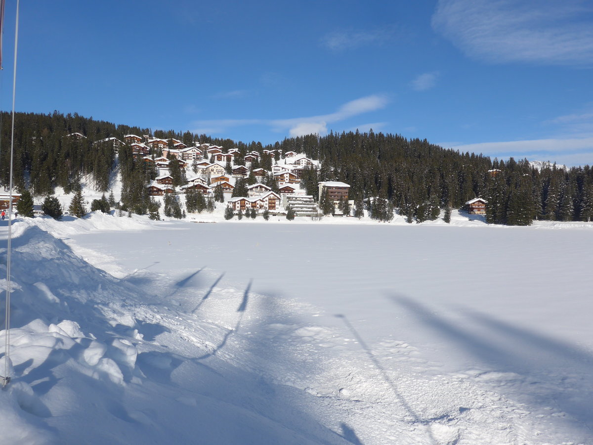 (201'288) - Der Obersee am 19. Januar 2019 in Arosa