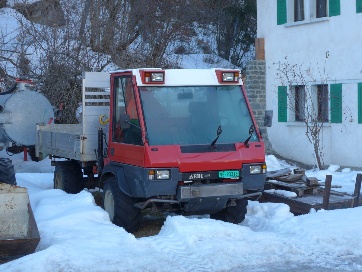 (201'753) - Aebi - VS 23'318 - am 24. Februar 2019 in Evol�ne