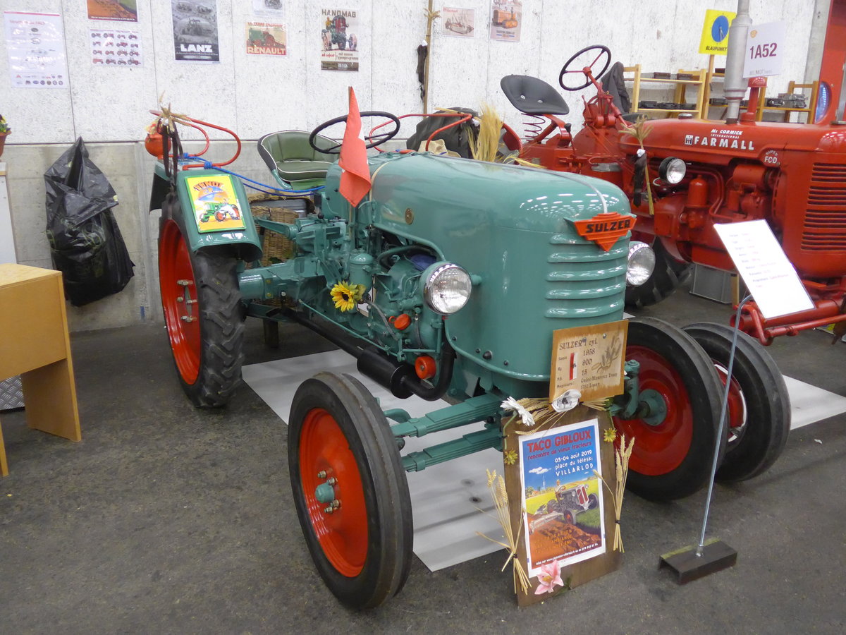 (203'108) - Sulzer am 24. M�rz 2019 in Granges-Paccot, Forum-Fribourg