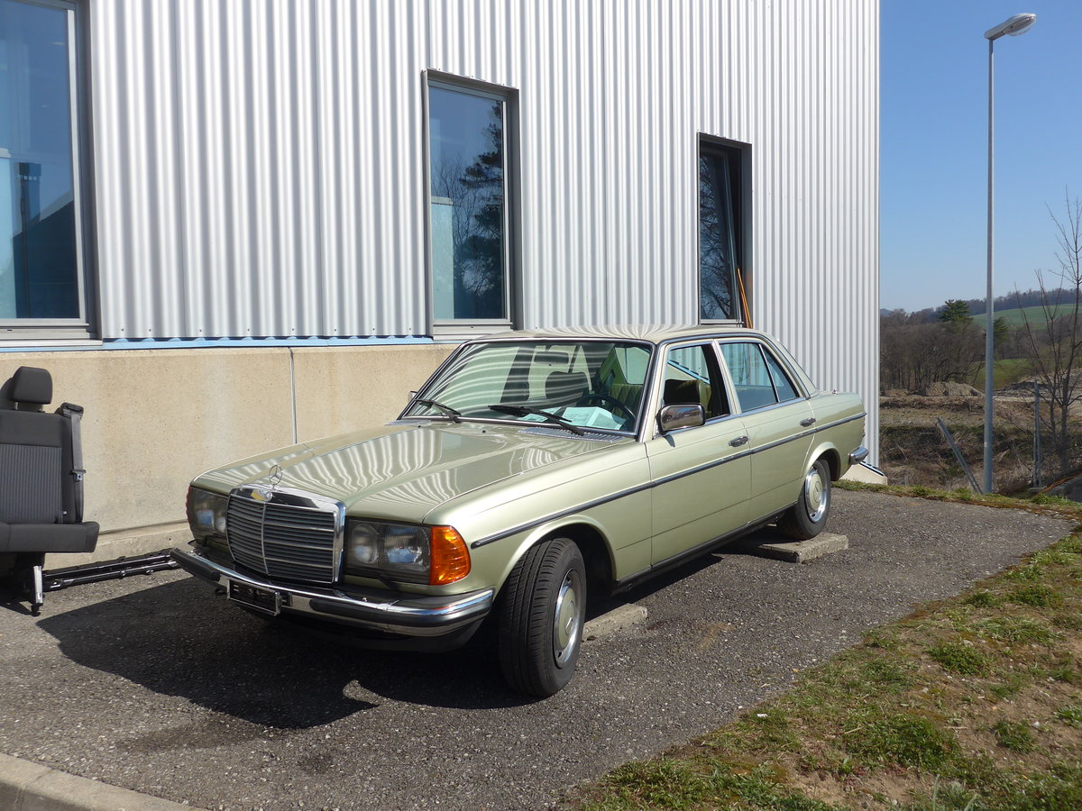 (203'120) - Mercedes am 24. M�rz 2019 in Granges-Paccot, Forum-Fribourg
