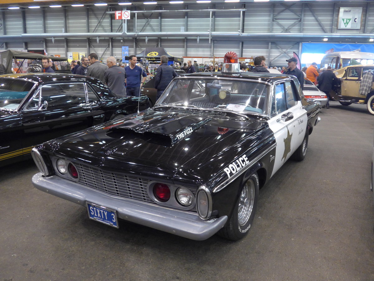 (203'130) - Plymouth - SIXTY 3 - am 24. M�rz 2019 in Granges-Paccot, Forum-Fribourg
