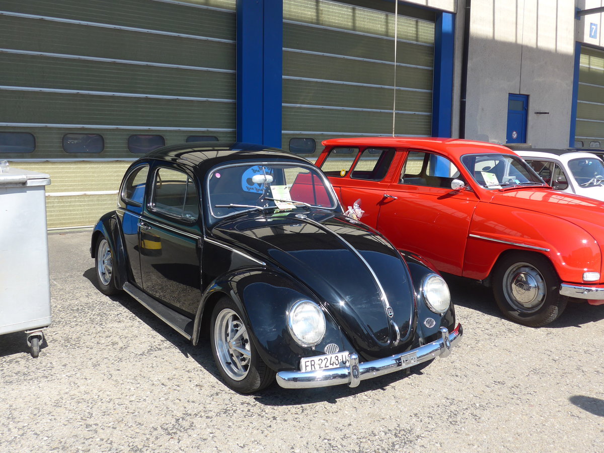 (203'140) - VW-K�fer - FR 2248 U - am 24. M�rz 2019 in Granges-Paccot, Forum-Fribourg