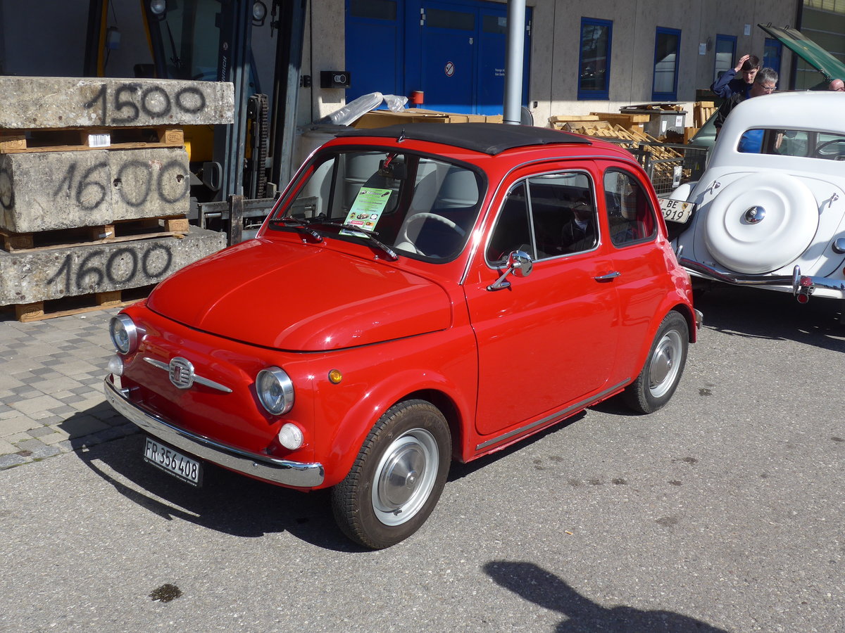 (203'144) - Fiat - FR 356'408 - am 24. M�rz 2019 in Granges-Paccot, Forum-Fribourg