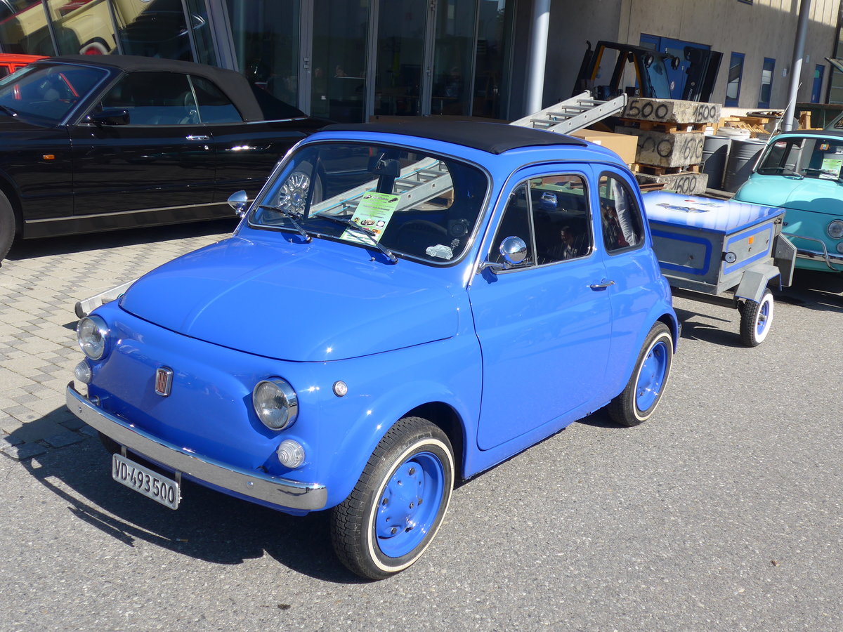 (203'146) - Fiat - VD 493'500 - am 24. M�rz 2019 in Granges-Paccot, Forum-Fribourg