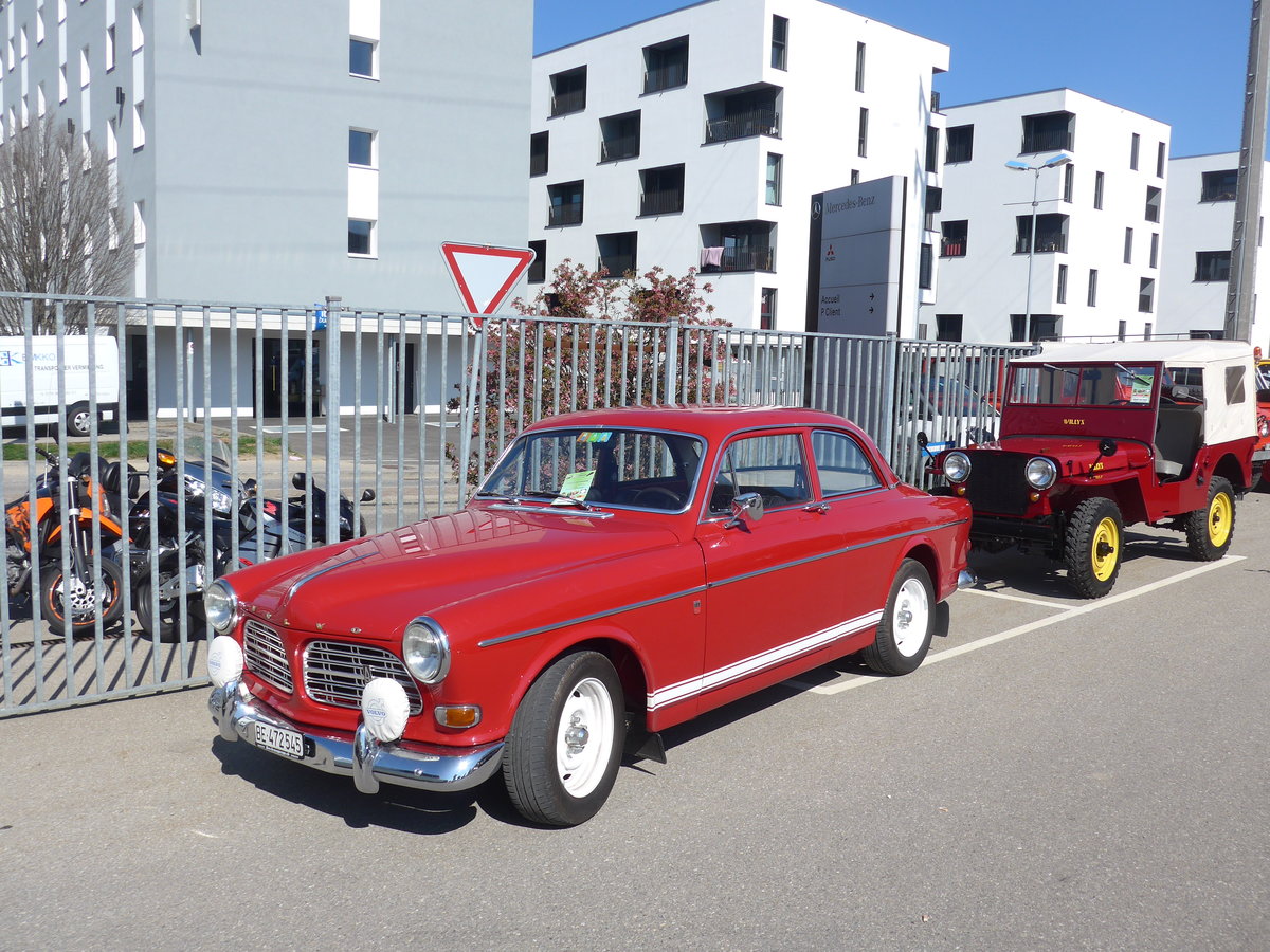 (203'150) - Volvo - BE 472'545 - am 24. M�rz 2019 in Granges-Paccot, Forum-Fribourg
