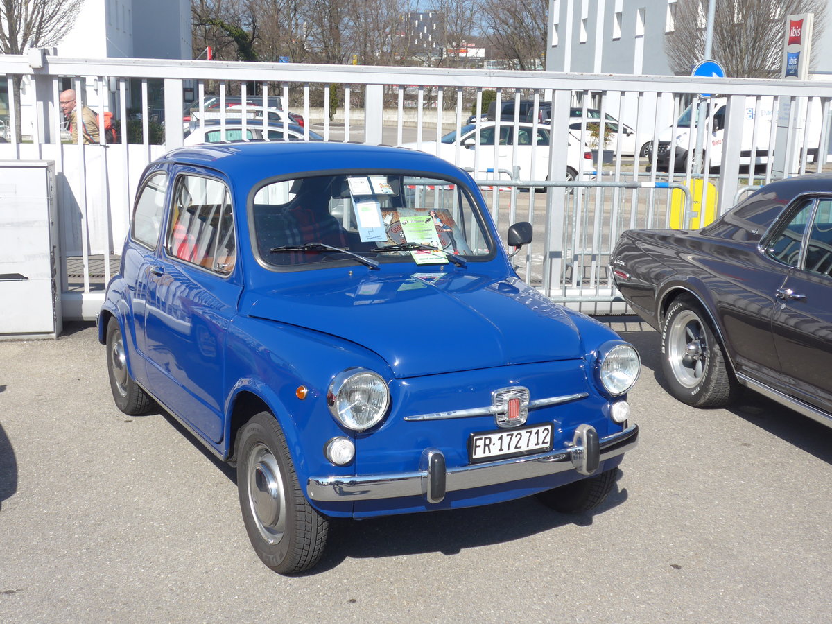 (203'152) - Fiat - FR 172'712 - am 24. M�rz 2019 in Granges-Paccot, Forum-Fribourg