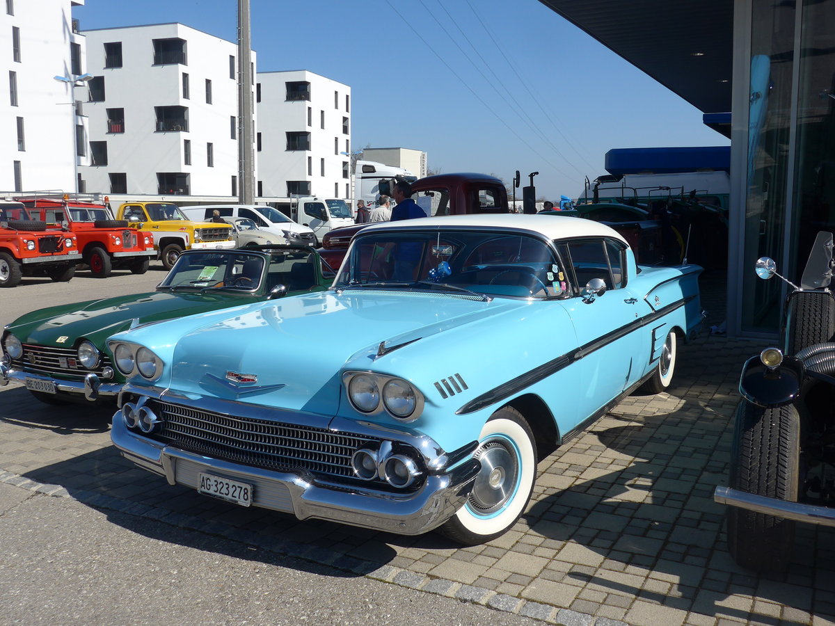 (203'154) - Chevrolet - AG 323'278 - am 24. M�rz 2019 in Granges-Paccot, Forum-Fribourg