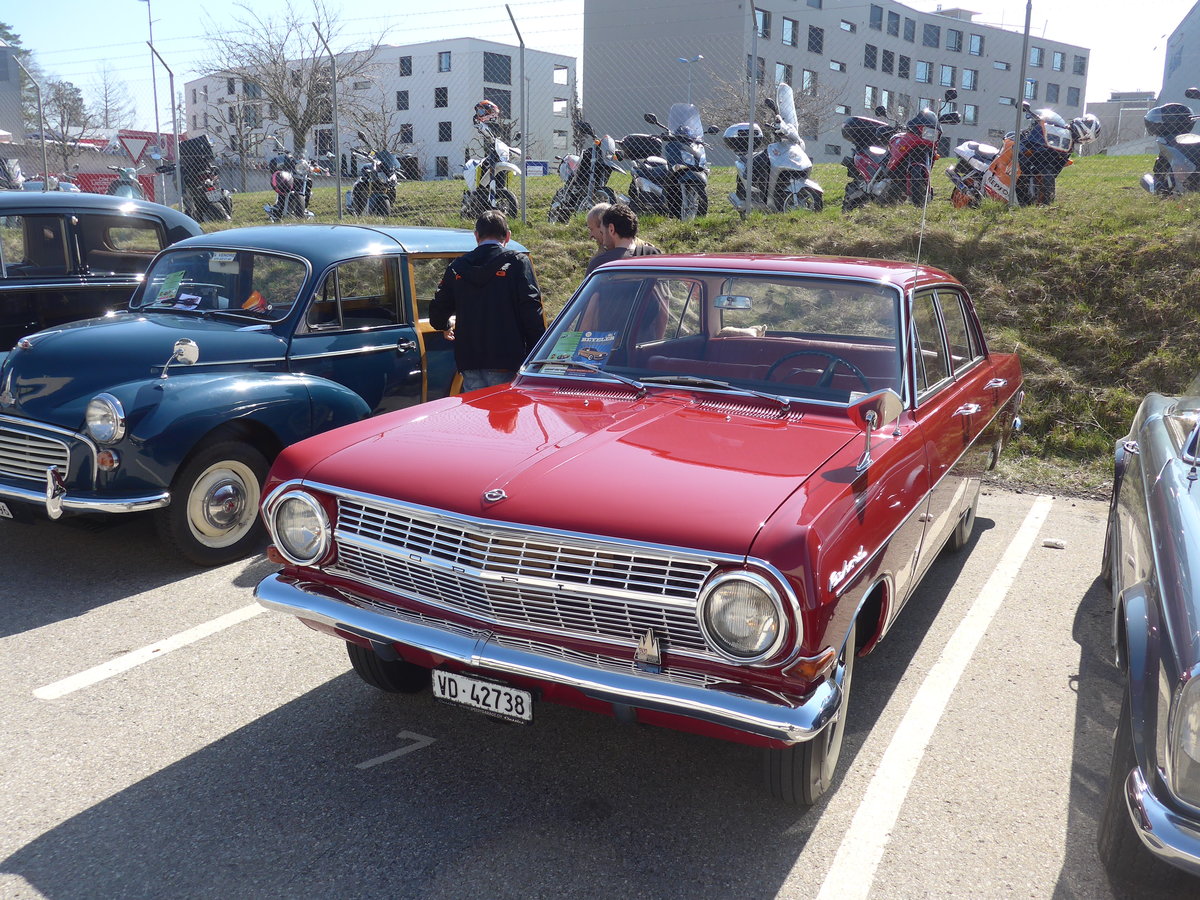 (203'159) - Opel - VD 42'738 - am 24. M�rz 2019 in Granges-Paccot, Forum-Fribourg