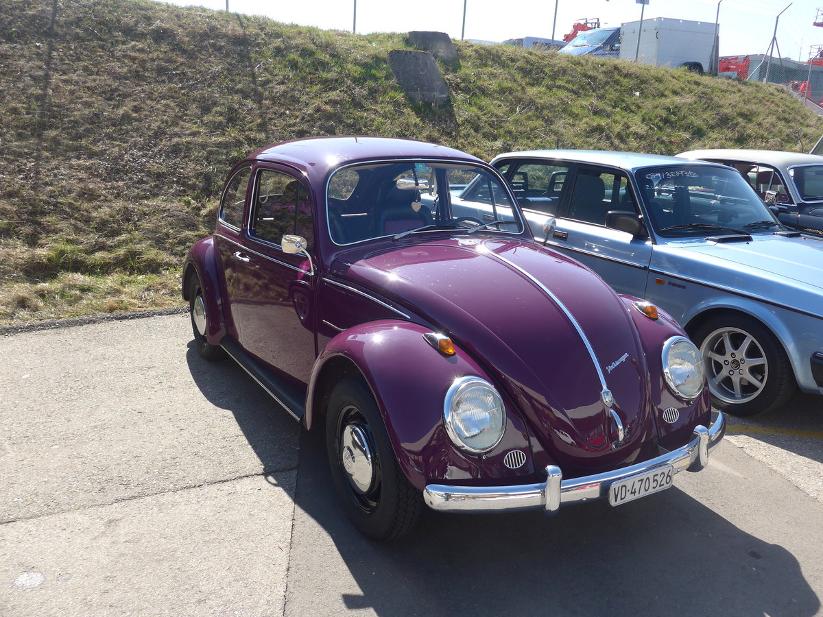 (203'166) - VW-K�fer - VD 470'526 - am 24. M�rz 2019 in Granges-Paccot, Forum-Fribourg