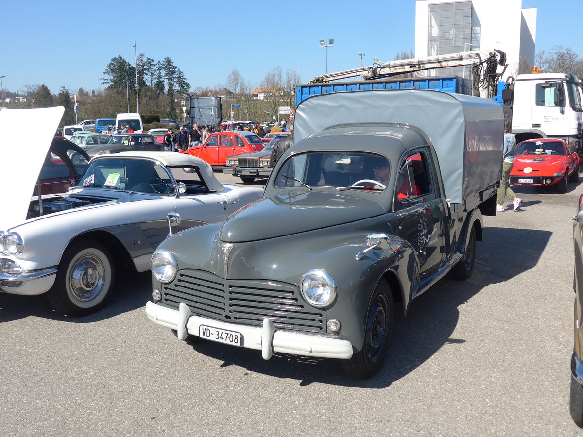 (203'169) - Peugeot - VD 34'708 - am 24. M�rz 2019 in Granges-Paccot, Forum-Fribourg