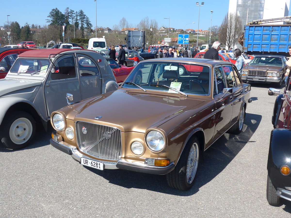 (203'170) - Volvo - UR 6281 - am 24. M�rz 2019 in Granges-Paccot, Forum-Fribourg