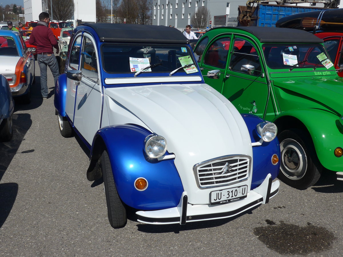 (203'172) - Citro�n - JU 310 U - am 24. M�rz 2019 in Granges-Paccot, Forum-Fribourg