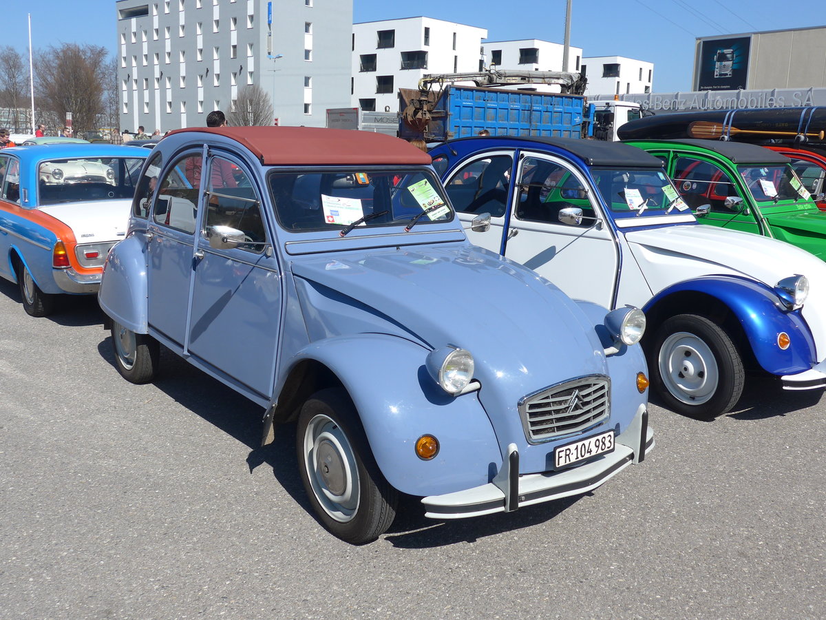 (203'173) - Citro�n - FR 104'983 - am 24. M�rz 2019 in Granges-Paccot, Forum-Fribourg