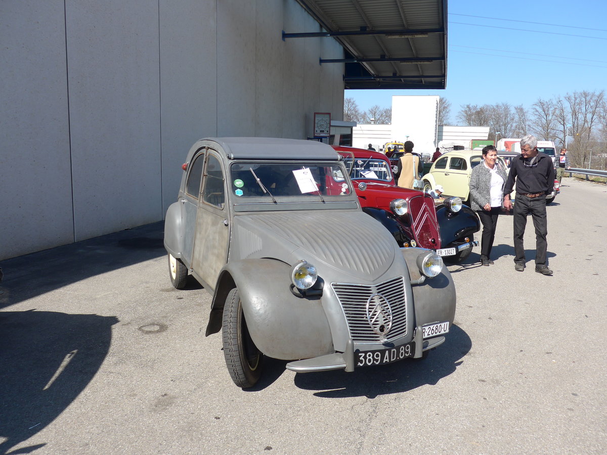 (203'187) - Citro�n - 389 AD 89/FR 2680 U - am 24. M�rz 2019 in Granges-Paccot, Forum-Fribourg