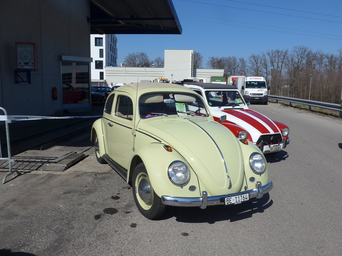 (203'189) - VW-K�fer - BE 11'764 - am 24. M�rz 2019 in Granges-Paccot, Forum-Fribourg